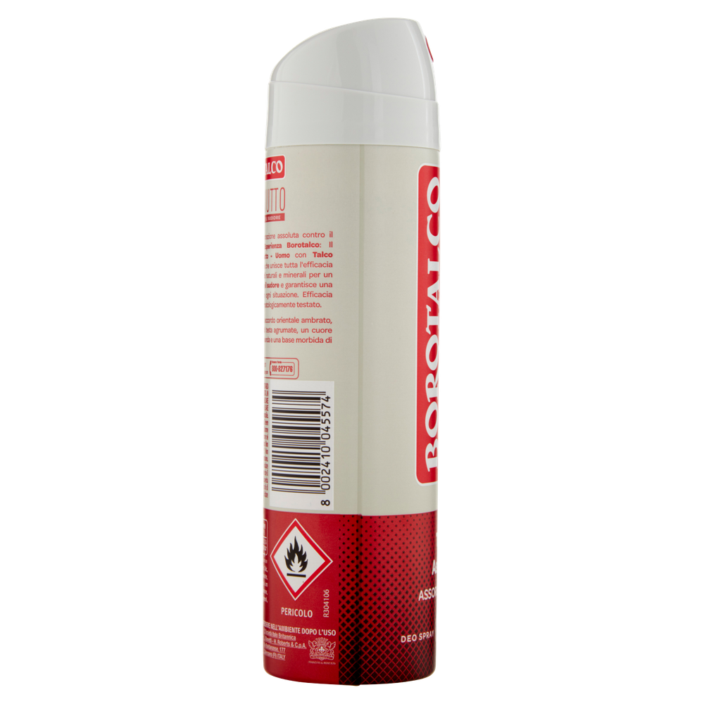 Deodorante Spray Uomo Asciutto Ambrato Borotalco - Foto 2