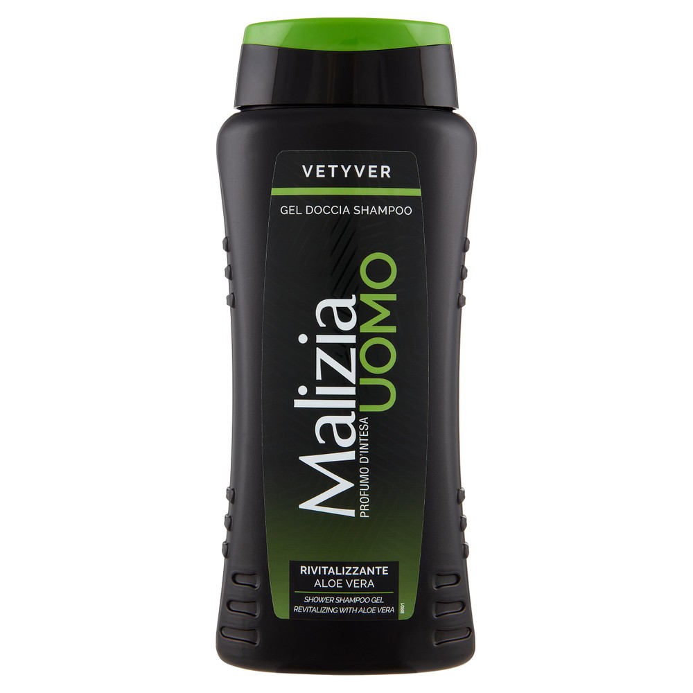 Doccia Shampo Uomo Gel Vetyver Malizia - Foto 1