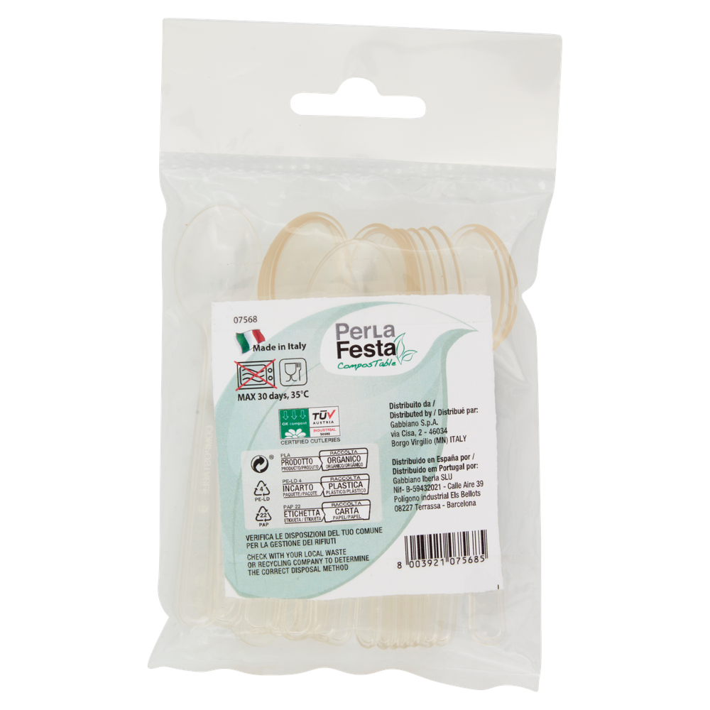 20 Cucchiaini Finger Food Compostabili - Foto 3