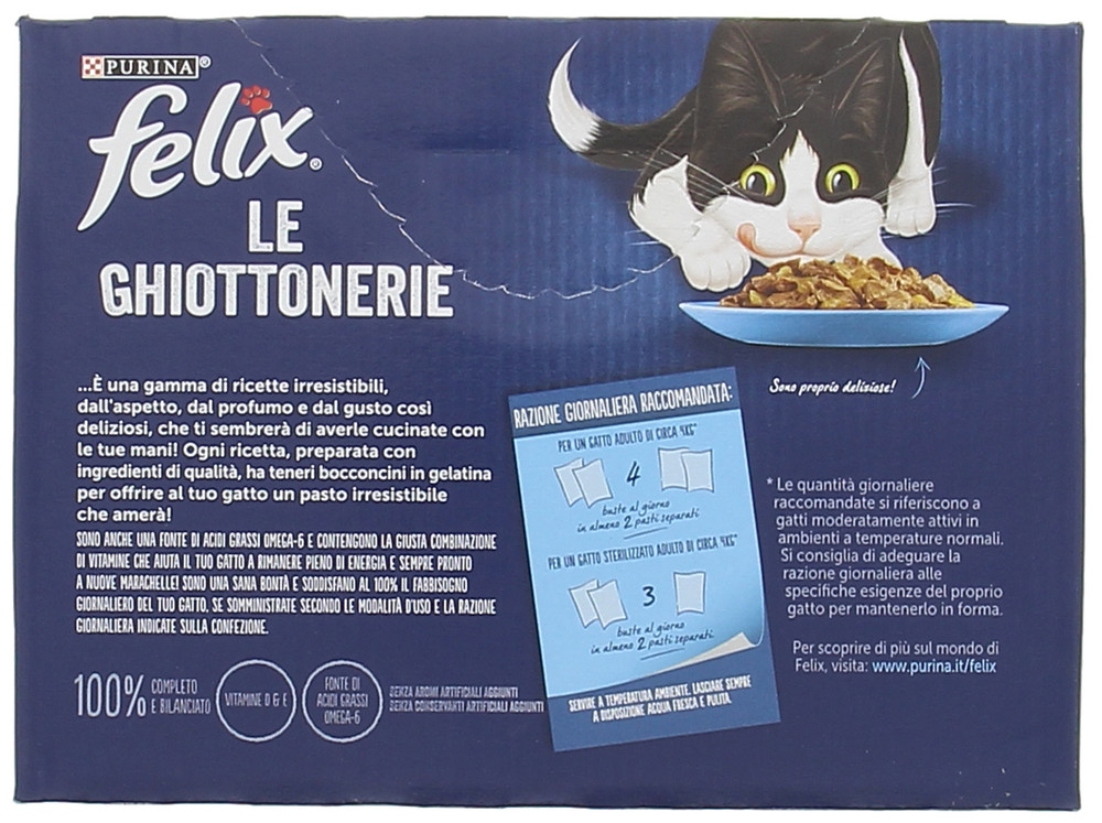 Alimento Umido Gatti Felix Le Ghiottonerie Selezioni Con Pesci - Foto 3