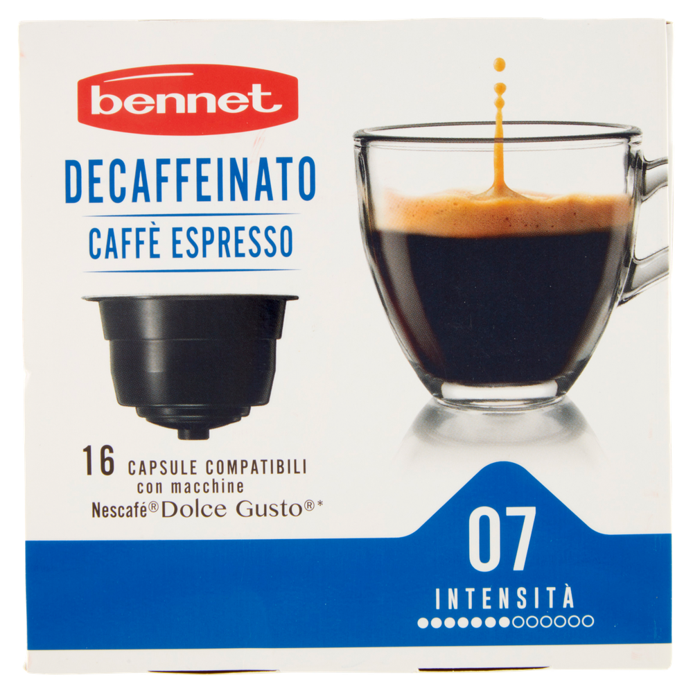 Caffè Espresso Dek In Capsule Compatibili Nespresso 16pz Bennet - Foto 3