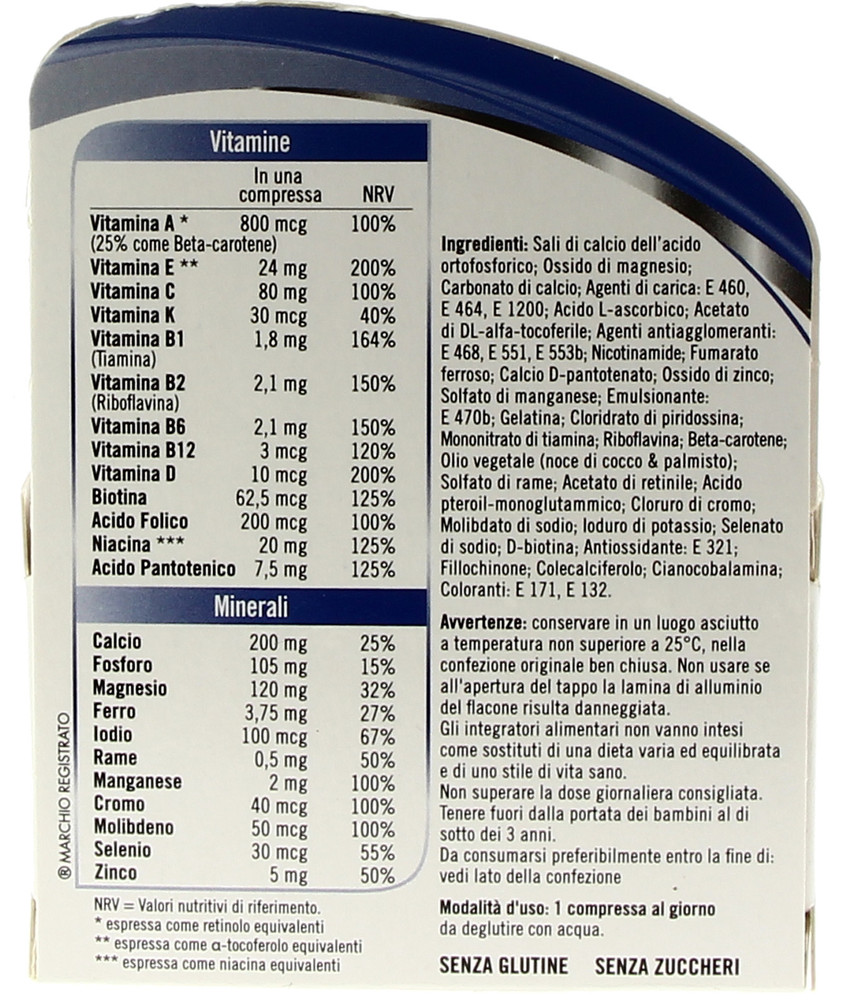 Multivitaminico Completo Vitamina B Magnesio Uomo Multicentrum - Foto 2
