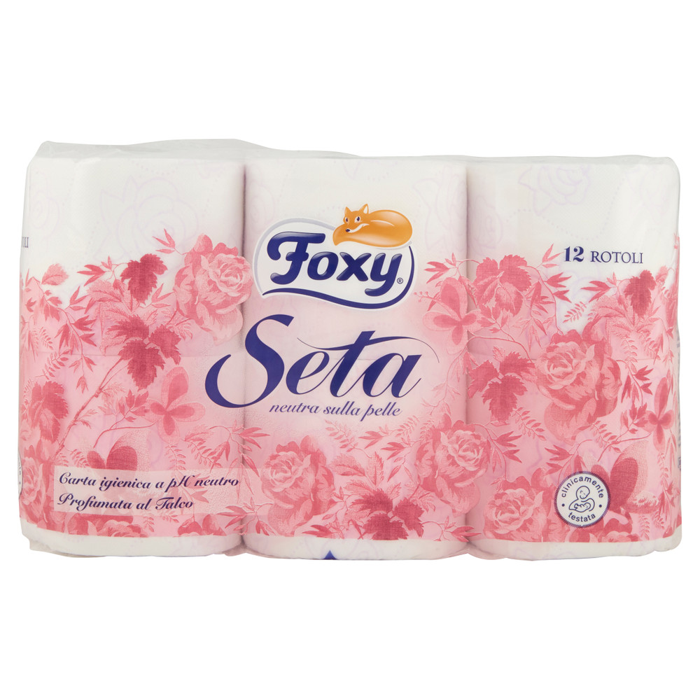 12 Rotoli Carta Igienica Foxy Seta - Foto 1