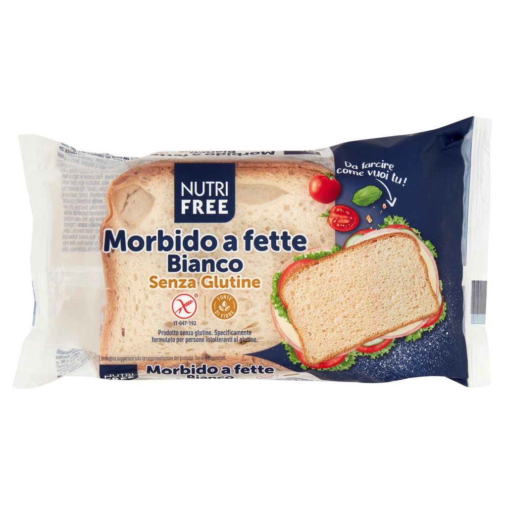 Pane Morbido A Fette Bianco Senza Glutine Nutri Free - Foto 1