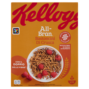 Cereali Bastoncini Di Crusca Ricchi Di Fibre All-Bran Kellogg's - Foto 1