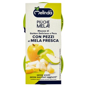Purea Mela Integrale E Pera Melinda - Foto 1