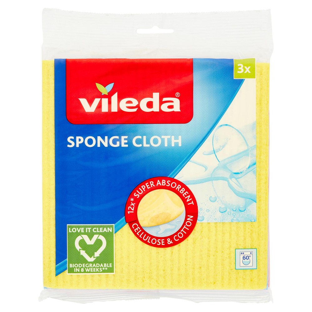 3 Panni Spugna Vileda - Foto 1