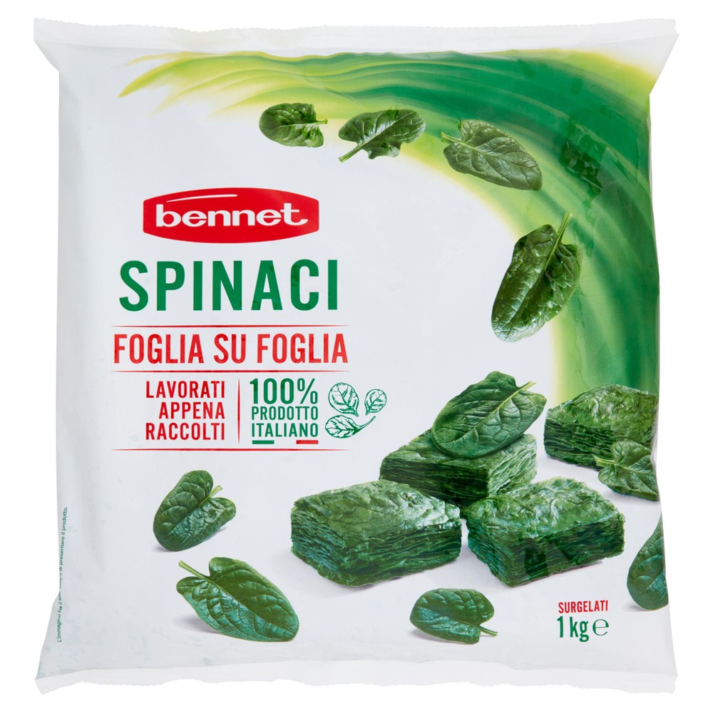 Spinaci Cubetti Foglia Su Foglia Bennet - Foto 1