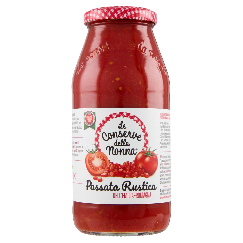 Passata Rustica Emilia-Romagna Le Conserve Della Nonna - Foto 1
