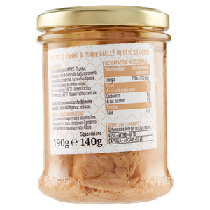 Filetti Di Tonno Pinne Gialle In Olio D'oliva Selezione Gourmet Bennet - Foto 3