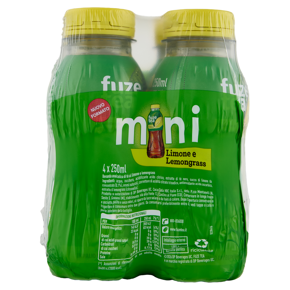 Tea Limone Pet 4x250ml Fuze - Foto 3