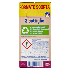 Detersivo Liquido Per Lavatrice Lavanda Dixan Conf. Da 3 Da 21 Lavaggi