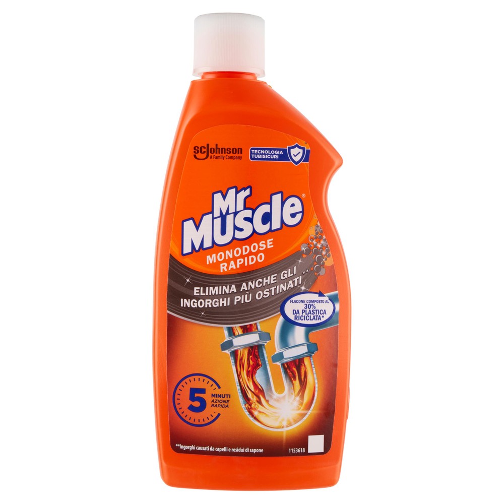 Disgorgante Per Tubi & Scarichi Monodose Rapido Mr.Muscle - Foto 1