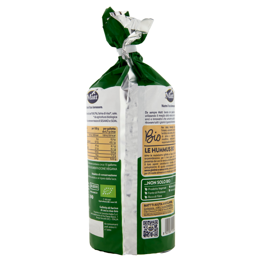 Gallette Hummus Di Ceci Matt - Foto 3