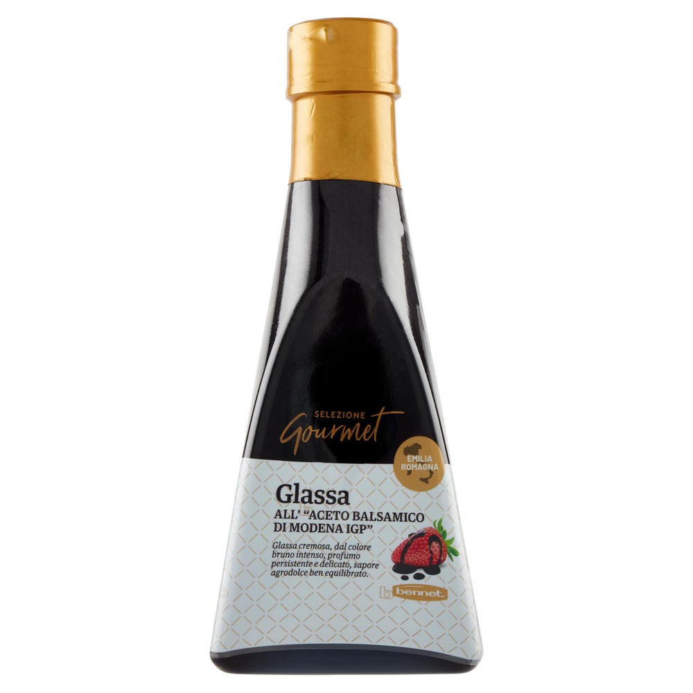 Glassa Di Aceto Balsamico Di Modena Igp Selezione Gourmet Bennet - Foto 1