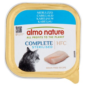 Alimento Umido Completo Gatti Sterilizzati Merluzzo Hfc Almo - Foto 1