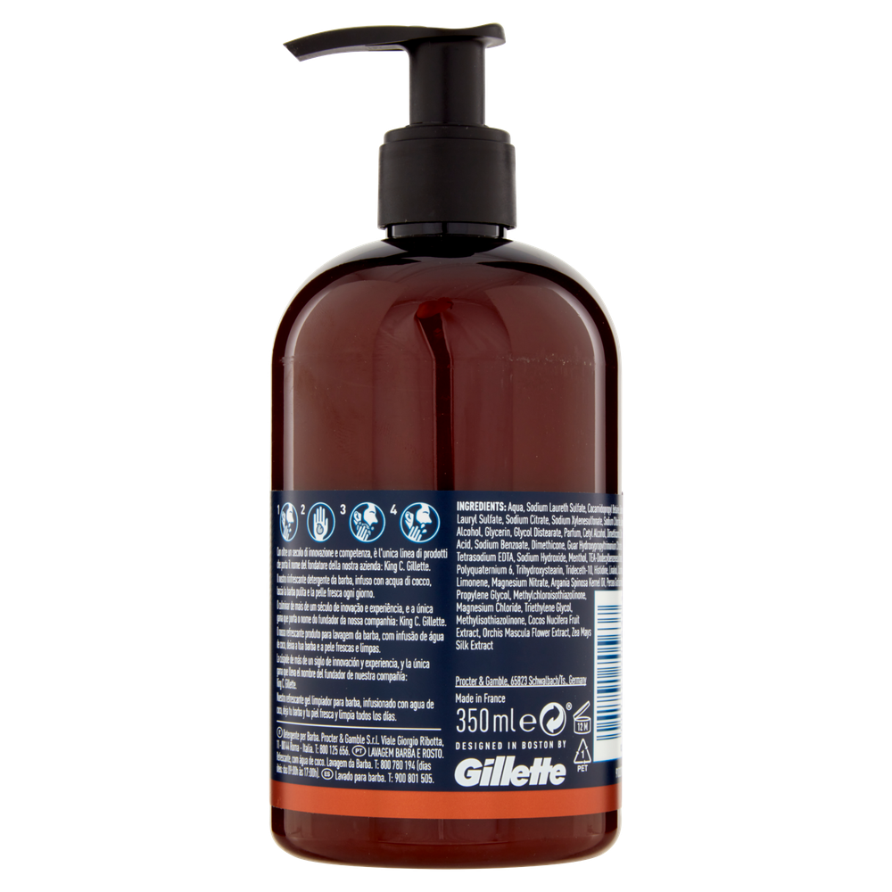 Detergente Da Barba E Viso Uomo King C. Gillette - Foto 3