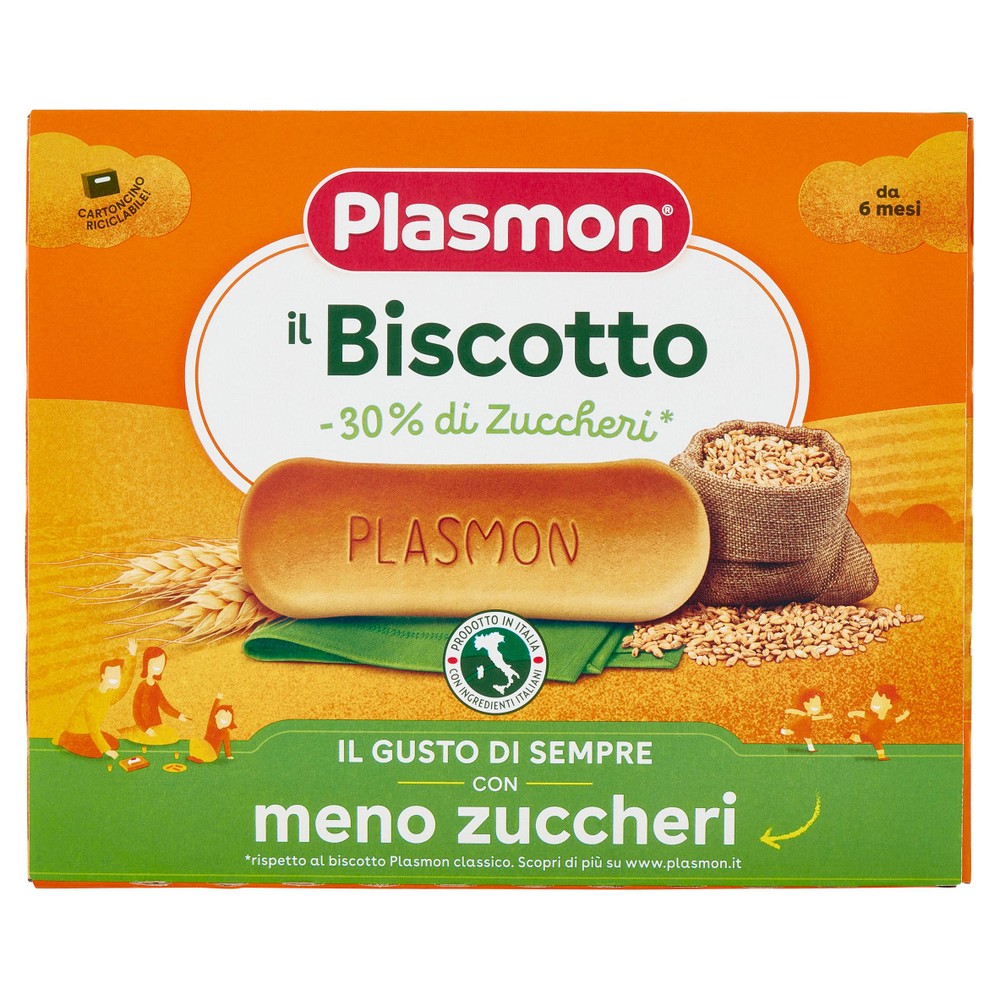 Biscotti -30% Di Zuccheri Plasmon - Foto 1