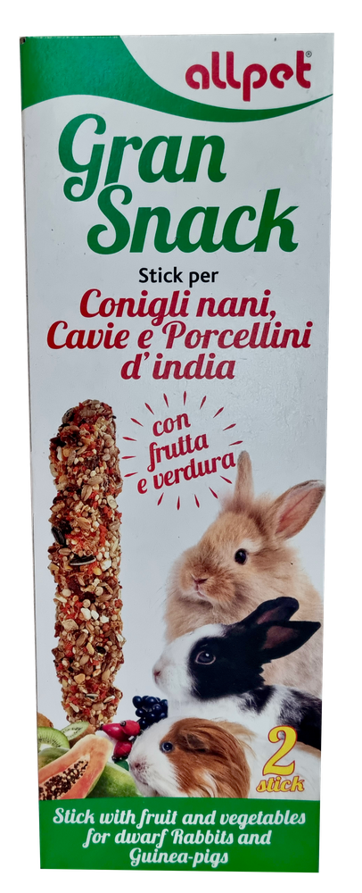 Granstick Per Conigli Nani-Cavie-Porcellini