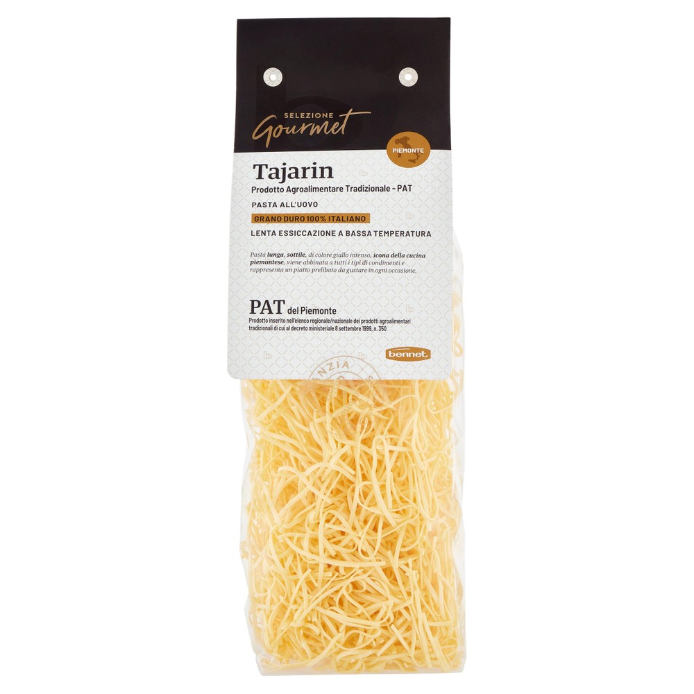 Pasta Tajarin Pat Del Piemonte All'uovo Selezione Gourmet Bennet - Foto 1