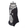 Calze Corte Uomo Multisport 43/46 Nero Conf Da 3 Diadora