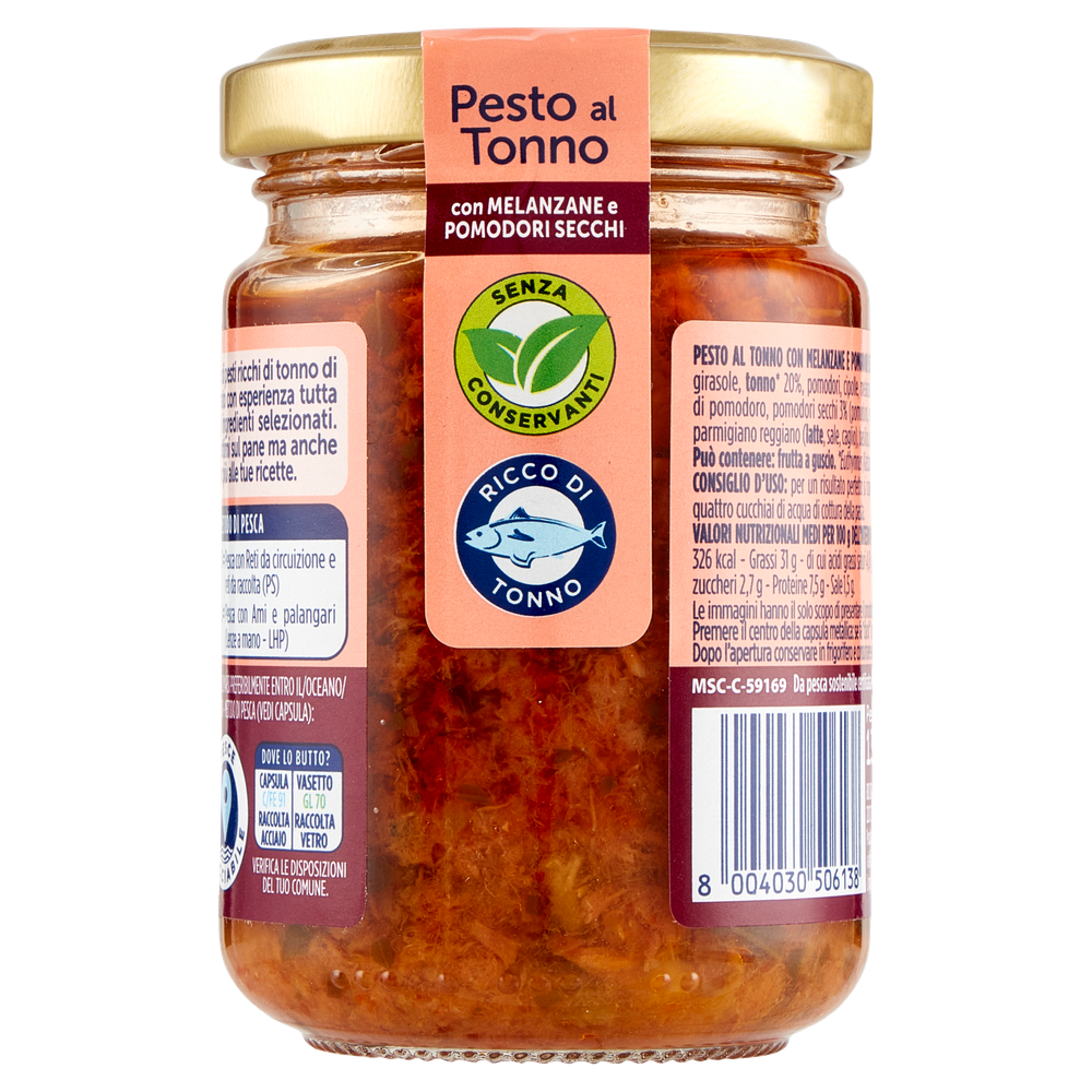 Pesto Al Tonno Con Melanzane E Pomodori Secchi Rio Mare - Foto 3