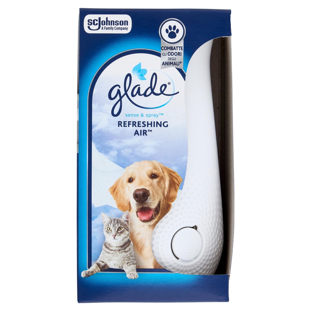 Diffusore Automatico Spray Pet Sense+ricarica Refreshing Air 18ml Glade - Foto 1