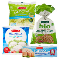 Mix Pasto Tonno + Mozzarella + Insalata + Gallette