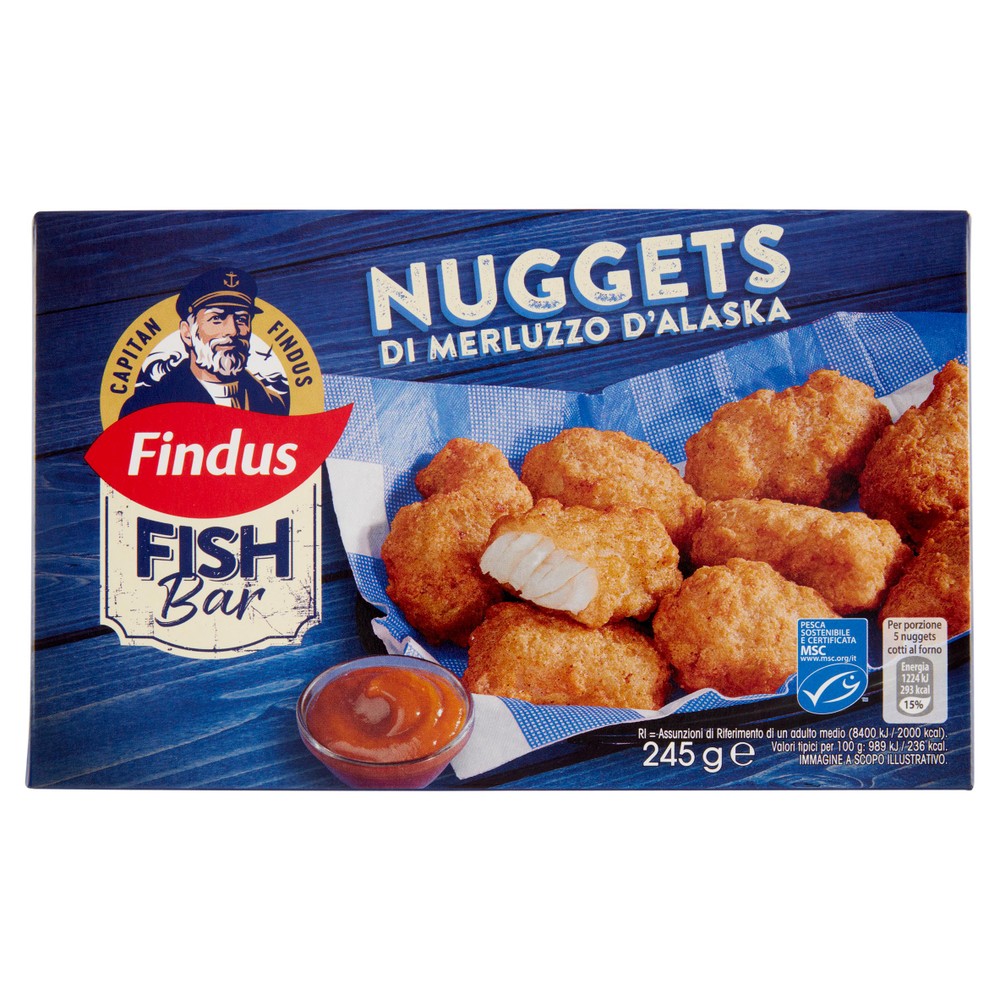 Nuggets Di Merluzzo In Pastella Fish Bar Capitan Findus