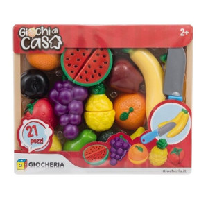 Giochi Di Casa   Cassetta 21 Frutte Affetta Con Coltello - Foto 1