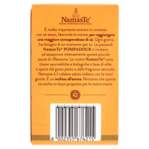 Tisana Ayurvedica Namaste Benessere Interiore Bio 15x1,8g Pompadour - Foto 2