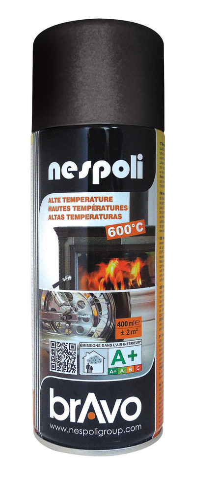 Spray Acrilico Alte Temperature Nero Nespoli Ml.400 - Foto 1