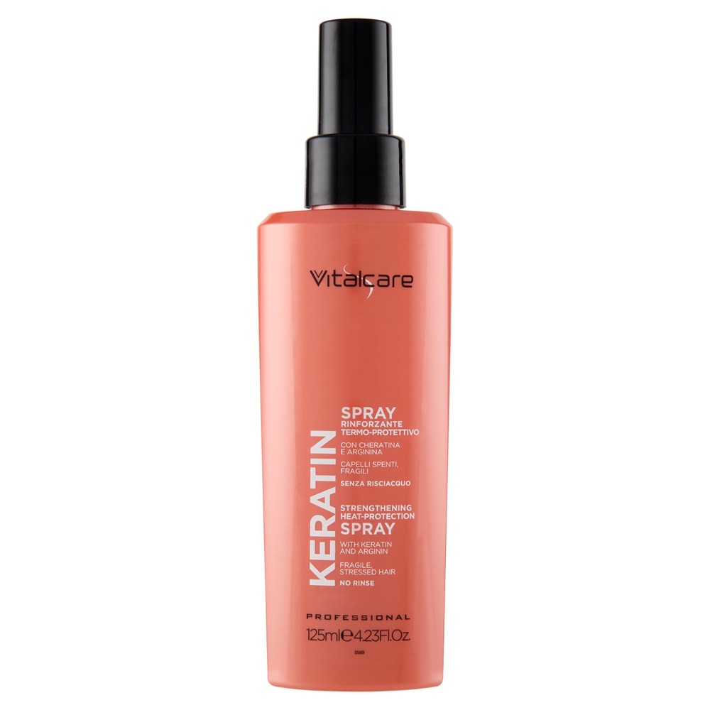 Trattamento Capelli Keratin Spray Termoprotettivo Vitalcare - Foto 1