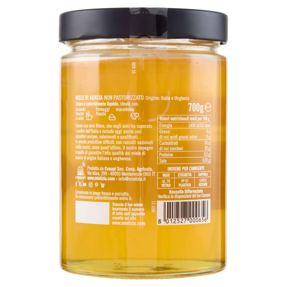 Miele Italiano Di Acacia Non Pastorizzato Mielizia - Foto 3