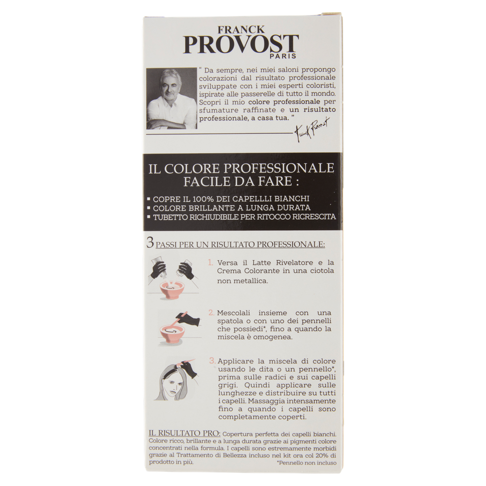 Colorazione Per Capelli 4.0 Castano Franck Provost - Foto 3