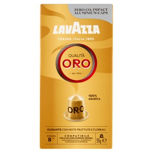 Capsule Caffe' Qualita'  Oro Compatibili Nespresso 10pz Lavazza