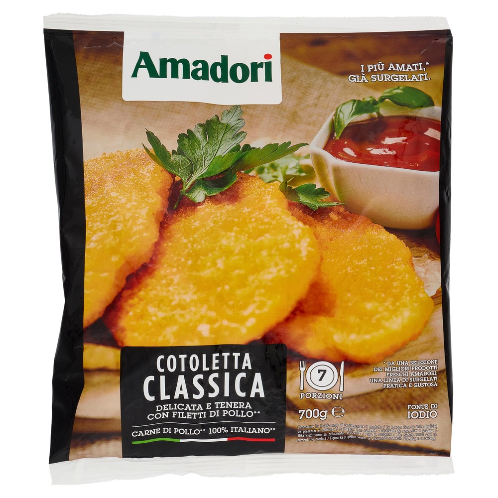 Cotolette Di Pollo Surgelate Amadori - Foto 1