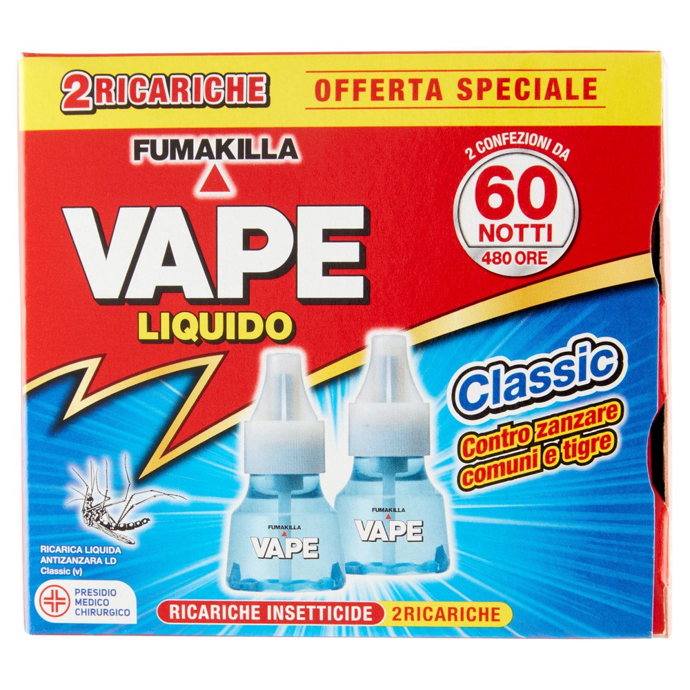Ricarica Per Elettroemanatore Antizanzare 60 Notti X2 Vape - Foto 1
