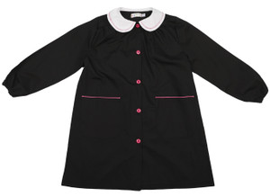 Grembiule Scuola Bambina 9 Anni Nero - Foto 1