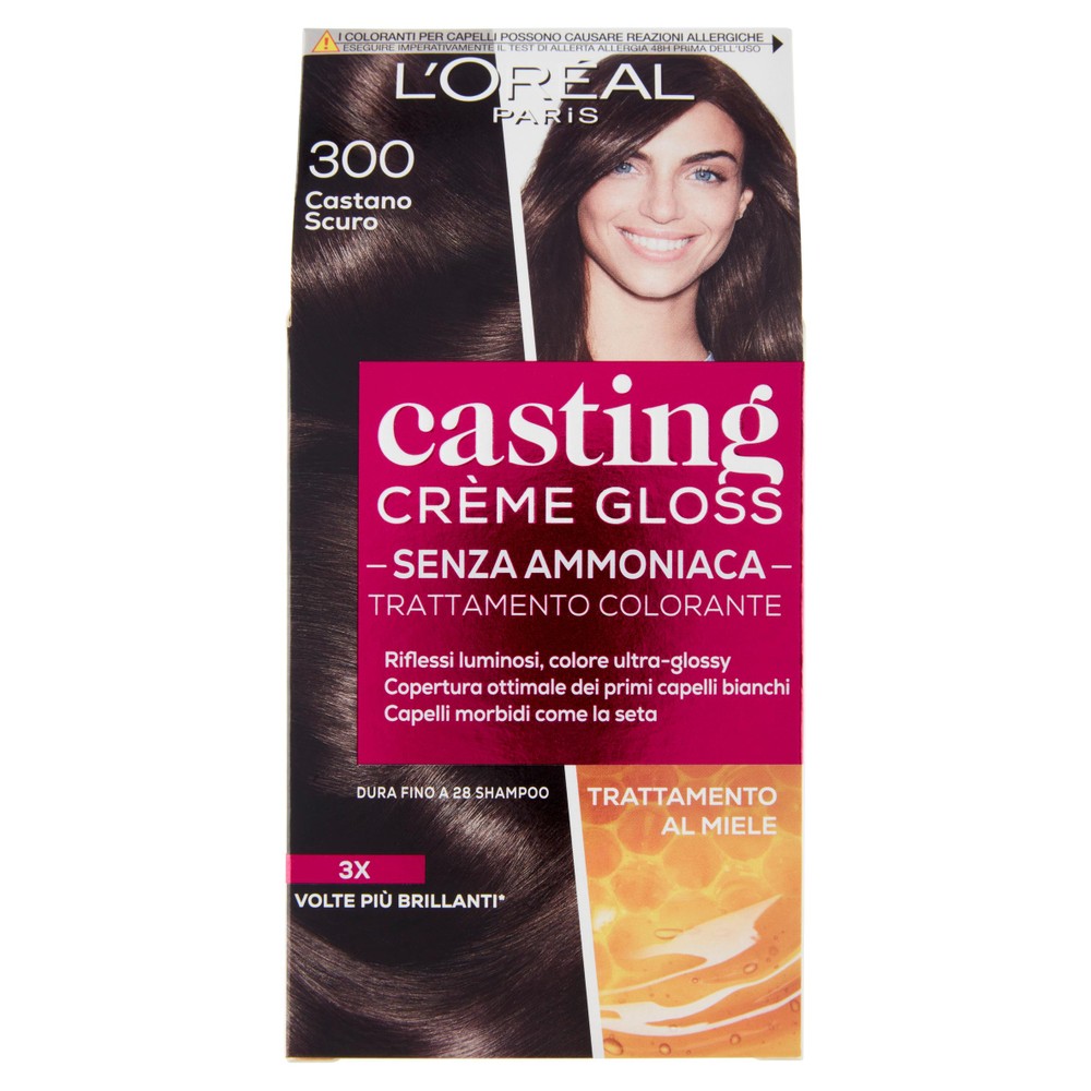 Colorazione Per Capelli 300 Castano Scuro Casting - Foto 1