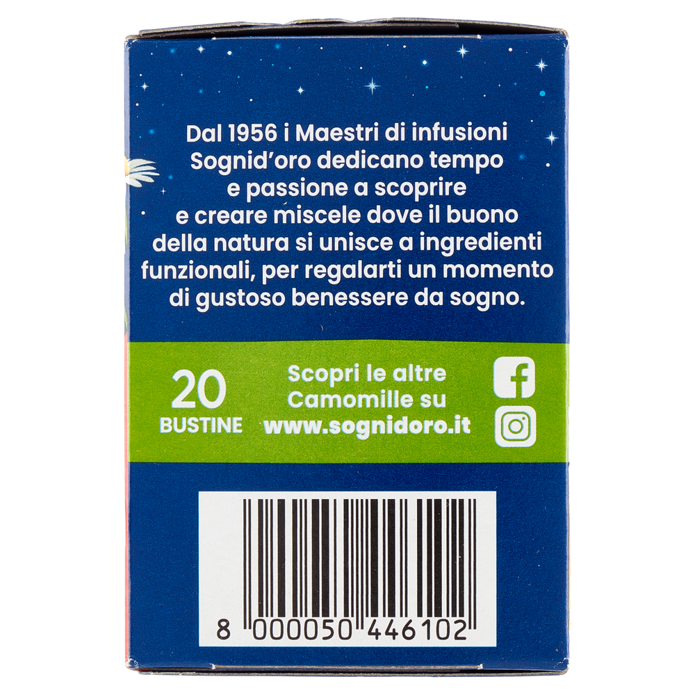 Camomilla Solubile Coccole Della Natura In Bustine 20x5g Sognid'oro - Foto 2