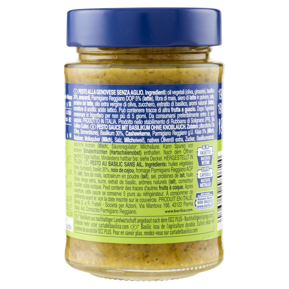 Pesto Alla Genovese Senza Aglio Barilla - Foto 3