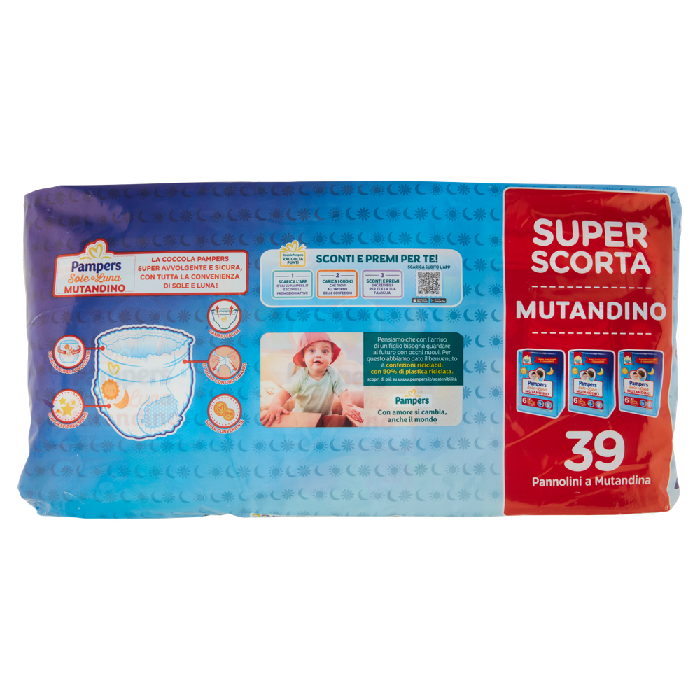 Pannolini XL Pampers Sole & Luna - Foto 3