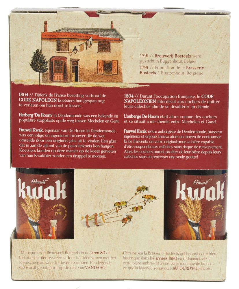 Confezione Kwak + Bicchiere Staffa Legno - Foto 3