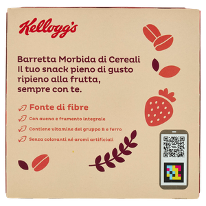 Barretta Morbida Di Cereali Ripiena Alla Fragola 6x37g Kellogg's - Foto 3