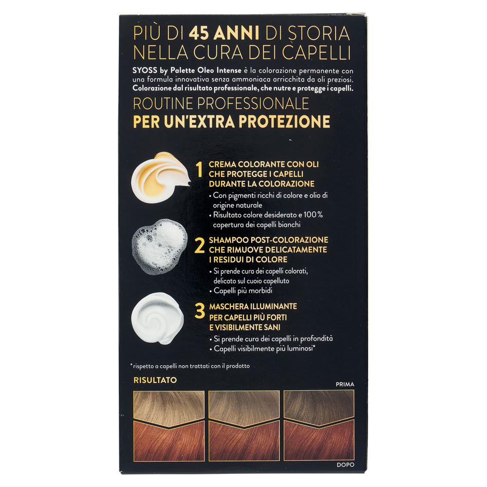 Colorazione Capelli Oleo 6.76 Rosso Ramato Syoss By Palette - Foto 3
