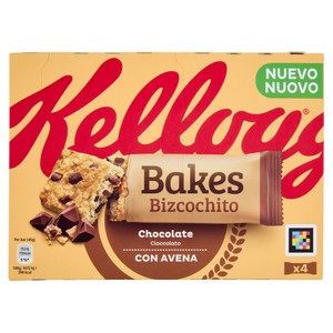Barrette Bakes Cioccolato E Avena Kellogg's 4x45g - Foto 1