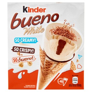 Kinder Bueno Ice Cream Cone White Ferrero - Foto 1