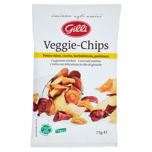Veggie-Chips Di Patata Dolce, Carota, Barbabietola E Pastinaca Gilli - Foto 1