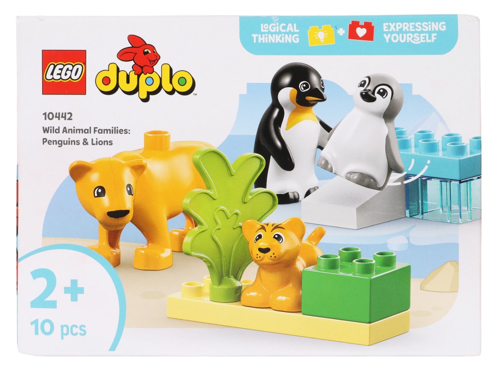 Famiglie Di Animali Pinguini E Leoni Lego Duplo - Foto 2